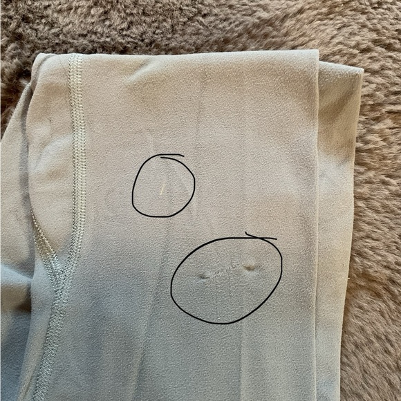 lululemon athletica align grey blue Leggings - Picture 3 of 3